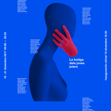 Posters designed for jewelry exhibition «La Botiga dels Joves Joiers». Un projet de Photographie , et Design graphique de Ekaterina Selezneva - 16.12.2018