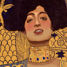 Releyendo el trabajo Judit l / Gustav Klimt. Un progetto di Disegno digitale di auurelianoo - 01.08.2020