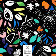 Iconic Graphics (Disponible en @Patternbank). Design gráfico, e Pattern Design projeto de María Paula Gentile - 02.08.2020