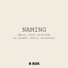 Mi Proyecto del curso: Naming: el arte de la creación de nombres. Un proyecto de Diseño, Br, ing e Identidad y Naming de Eduardo Bonifaz León - 05.08.2020