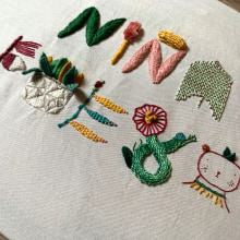 My project in Introduction to Raised Embroidery course Ein Projekt aus dem Bereich Stickerei von darshana_d - 05.08.2020