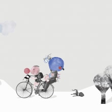 Ilustraciones para animación en cine Ein Projekt aus dem Bereich Traditionelle Illustration und Kinderillustration von Yael Frankel - 05.08.2020