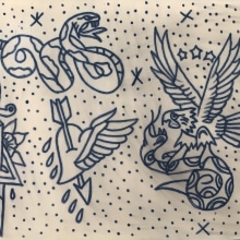 Mi Proyecto del curso: Tatuaje para principiantes. Un proyecto de Diseño de tatuajes de Neto Velasco - 05.08.2020