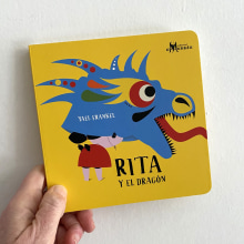 Rita y el dragón (Amanuta, Chile). Un proyecto de Ilustración tradicional e Ilustración infantil de Yael Frankel - 05.08.2020