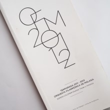 OFM T. 2011/2012. Un proyecto de Dirección de arte, Diseño editorial y Diseño gráfico de cintia corredera - 11.09.2011