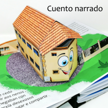 Mi Proyecto del curso: Libro pop-up: "Onde están os nenos?" (¿Dónde están los niños?"). Un proyecto de Papercraft y Creatividad de Nirioxis Rodríguez Pérez - 31.07.2020