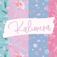 Kalimera. Un proyecto de Diseño gráfico, Diseño de producto, Diseño de moda, Estampación, Ilustración textil y Diseño digital de Dani Etcheverry - 08.08.2020