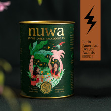 Nuwa - Infusiones Amazónicas. Un proyecto de Br, ing e Identidad, Diseño gráfico y Packaging de FIBRA - 10.08.2019