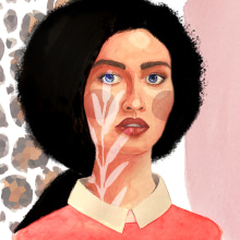 My project in Illustrated Portrait in Watercolor course. Un proyecto de Ilustración digital y Pintura a la acuarela de Ania Jankowski - 14.08.2020