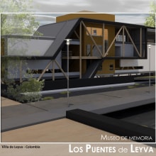 Museo de memoria: LOS PUENTES DE LEYVA. Un proyecto de 3D, Arquitectura, Diseño de interiores, Escenografía, Arte urbano, Animación 3D y Arquitectura digital de Alejandro Vanegas - 09.10.2019