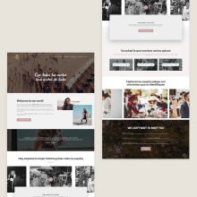 Web de bodas. Un proyecto de Diseño Web, Desarrollo Web, CSS, HTML y Diseño digital de Raquel Martínez Crespo - 15.08.2020