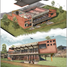 Mi Proyecto del curso: Ilustración digital de proyectos arquitectónicos. Un proyecto de Arquitectura de Andres Celi - 17.08.2020