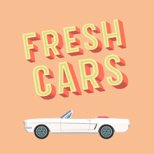 Fresh Cars Illustrations. Un proyecto de Ilustración tradicional, Ilustración vectorial e Ilustración digital de Borja Pastori - 08.04.2020