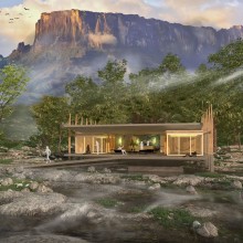 15. House in Forest International Architecture Competition. Un proyecto de Arquitectura y Modelado 3D de Manuel Carballo - 19.08.2020