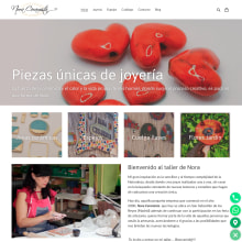 Mi Proyecto del curso: Creación de una tienda online con Shopify - Nora Ceramista. Un proyecto de Desarrollo Web, Cerámica, Diseño digital y e-commerce de Sara Madrigal Abaroa - 24.08.2020