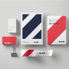 Blade. Design, Br, ing, Identit, and Editorial Design project by Berni Bernal - 04.20.2022