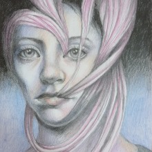 Mi Proyecto del curso: Retrato creativo en claroscuro con lápiz. Desenho a lápis projeto de adelacreative - 26.08.2020