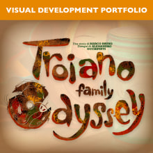 Troiano Family Odissey - Visual development Portfolio. Un proyecto de Animación 2D y Animación 3D de Alessandro Occhipinti - 27.08.2020