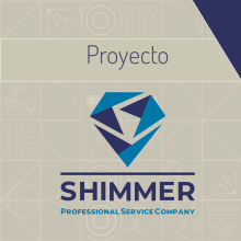 Proyecto de marca para la empresa Shimmer. Un proyecto de Diseño gráfico y Diseño de logotipos de Gema Martinez - 27.08.2020