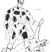 Mi Proyecto del curso: Ilustración para cómics: anatomía de un superhéroe. Comic project by Dan Bravo - 08.28.2020