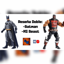 Review #4: Doble BATMAN y KG BEAST DC Multiverse - Mattel en ESPAÑOL. Un proyecto de Edición de vídeo de Fabrizzio Cardenas - 28.08.2020