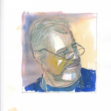 My project in Artistic Portrait with Watercolors course. Un proyecto de Consultoría creativa, Creatividad, Stor, board y Comunicación de Arunas Beksta - 29.08.2020