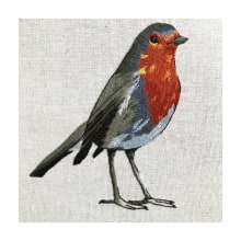 Mi Proyecto del curso: Pintar con hilo: técnicas de ilustración textil. Un proyecto de Bordado de ana.ellorente - 31.08.2020