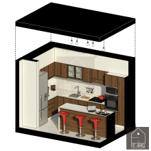 Cocina RM24. Un proyecto de Arquitectura de Julieta Bohl - 31.08.2020