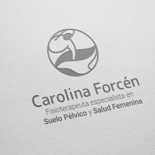 Estrategia de branding y diseño web para Carolina Forcén - Fisioterapeuta especializada en salud femenina Ein Projekt aus dem Bereich Br, ing und Identität, Grafikdesign und Webdesign von Eva Cortés Jiménez - 15.03.2019