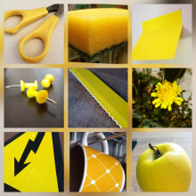 Mosaico amarillo. Un proyecto de Diseño de iconos, Fotografía artística y Composición fotográfica de Stela Sh - 04.09.2020