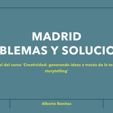 Mi Proyecto del curso: Creatividad: generando ideas a través de la tecnología y el storytelling. Un proyecto de Publicidad, Creatividad, Stor y telling de Alberto Benitez - 05.09.2020
