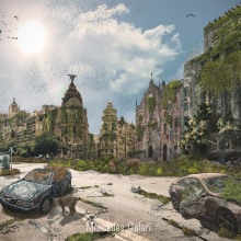 Madrid 2350 post-apocalipsis. Un proyecto de Cine, Concept Art y Diseño de videojuegos de Mercedes Galán - 05.09.2020