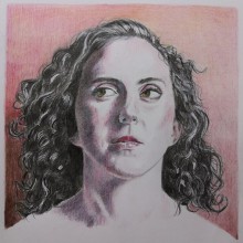 Meu projeto do curso: Retrato criativo em chiaroscuro com lápis. Fine Arts, Pencil Drawing, and Drawing project by Nascker - 09.06.2020