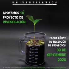 Mi Proyecto del curso: La Semilla de la Ciencia. Design de cartaz projeto de Andrés Hernández - 02.09.2020