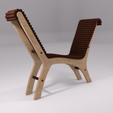 La Silla Biback. Design, 3D, Furniture Design, Making, and 3D Design project by Carlos de la Torre - 09.07.2020