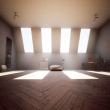 Proyecto Interior Home. 3D, IT, Architecture, 3D Animation, and 3D Modeling project by Rubén Roldán Crespo - 09.09.2020