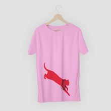Camisetas locas. Un proyecto de Diseño gráfico y Diseño de moda de Rayo Púrpura - 10.09.2020