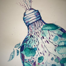 Mi Proyecto del curso: Técnicas aplicadas de ilustración en acuarela. Watercolor Painting project by Gema Albiol Otero - 09.10.2020