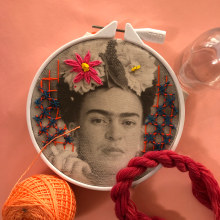 Mi Proyecto del curso: Teñido textil con pigmentos naturales. Un proyecto de Artesanía, Tejido y Corrección de color de Karin Finkelstein - 14.09.2020