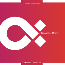 Manual de Marca Irradia. Design, and Logo Design project by Germán Baher - 08.12.2020