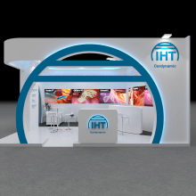 Stand IHT. 3D, Infographics, and 3D Design project by Ferran Aguilera Mas - 09.14.2020