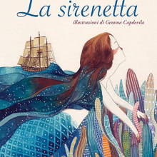 La Sirenetta. Un proyecto de Ilustración tradicional de Gemma Capdevila - 17.09.2017