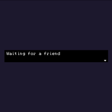 Waiting for a friend. Un proyecto de Pixel art, Diseño de videojuegos y Desarrollo de videojuegos de Isi Cano - 10.01.2020