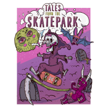 Tales From The SkatePark. Un proyecto de Diseño, Ilustración tradicional y Serigrafía de Mariano Armanini Ghiglione - 22.09.2020