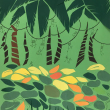 Jungle. Un projet de Éducation , et Collage de Lucie Thiam Bouleau - 26.09.2020