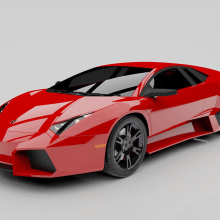 3D/ Modelado Digital - Lamborghini Reventón  Ein Projekt aus dem Bereich 3D von Pablo Arenzana - 26.09.2020