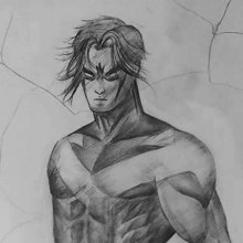 Meu projeto do curso: Ilustração para quadrinhos: a anatomia de um super-herói. Pencil Drawing project by Giovanni Costa - 09.25.2020