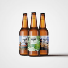 Medina · Craft Beer. Un proyecto de Ilustración tradicional, Br, ing e Identidad, Diseño gráfico y Packaging de Inmaculada Jiménez - 30.09.2020