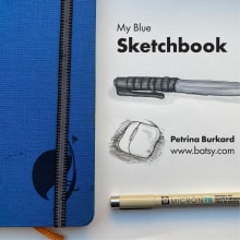 My project in The Art of Sketching: My Blue Sketchbook. Traditional illustration, Sketching, Drawing, Portrait Drawing, Artistic Drawing, Sketchbook, Figure Drawing & Ink Illustration project by Petrina Burkard - 09.30.2020