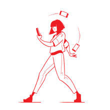 Wired – The future of retail. Un proyecto de Diseño de personajes, Ilustración digital e Ilustración editorial de Thomas Rohlfs - 30.09.2020